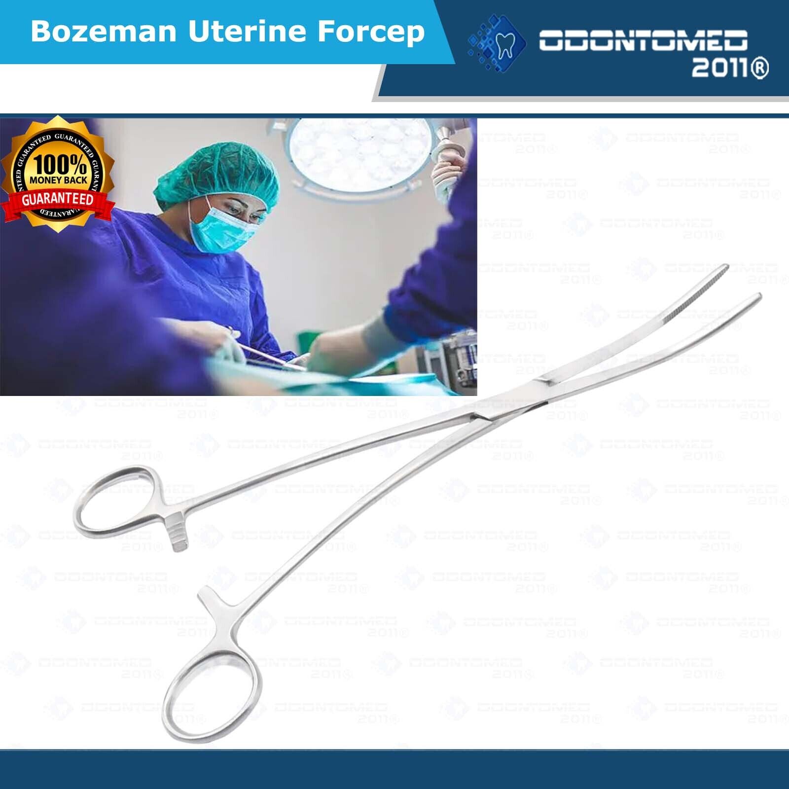 Bozeman-Uterine-Forceps-10-Double-Curved-Surgical-O-R-Grade-121090442012
