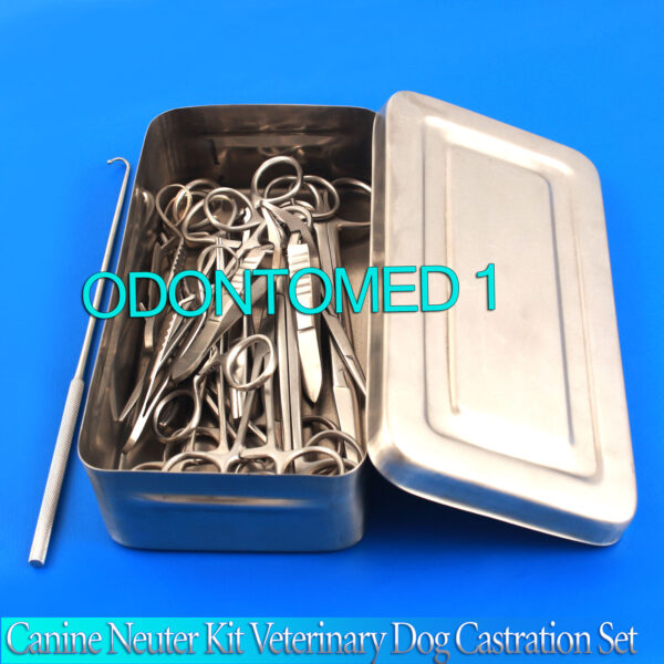 Canine Neuter Kit Veterinary Dog Castration Surgery Kit Professional DS-1105