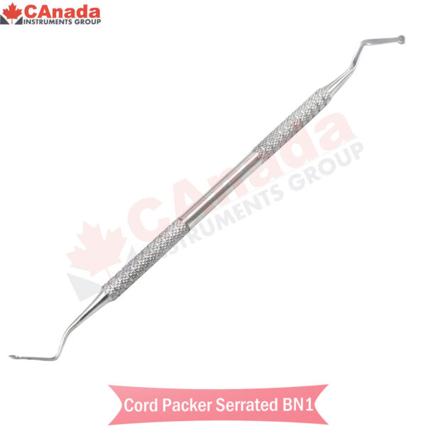 Cord Packer Serrated BN1 Dental Instruments