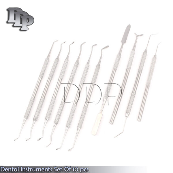 Dental Instruments Set Of 10 pcs Filling Instruments PR-100