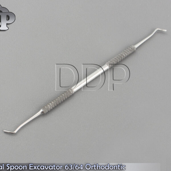 Dental Spoon Excavator 63/64 Orthodontic Restorative Double End Blade Curette