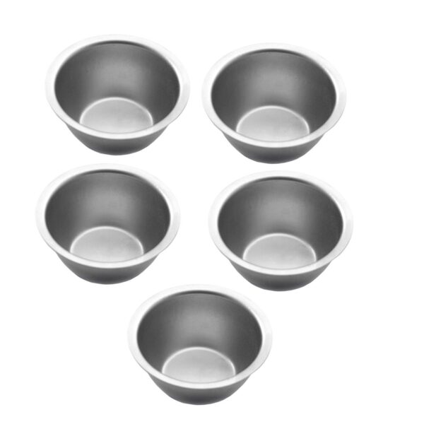 Dental Surgical Implant Bone Mixing Stainless Steel Small Bowl 50x30mm Cup 5pcs