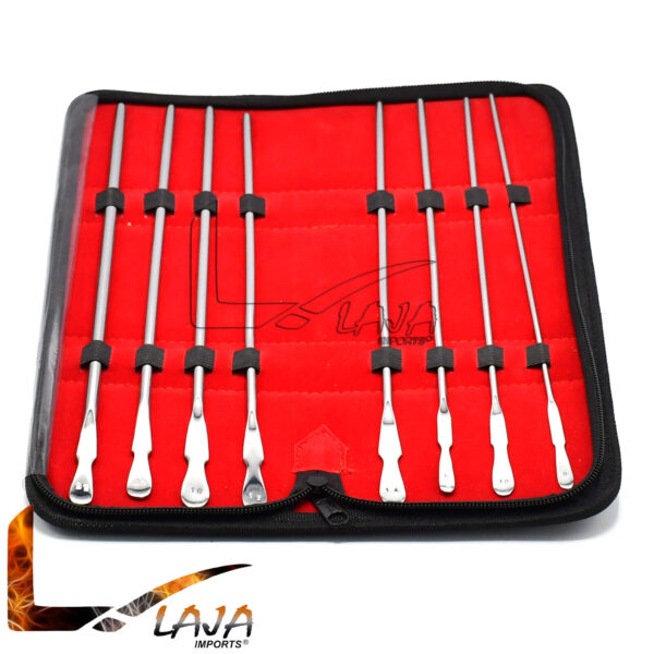 Dittle Sounds Kit Set of 8 Pieces Stainless Steel 8FR to 22 FR