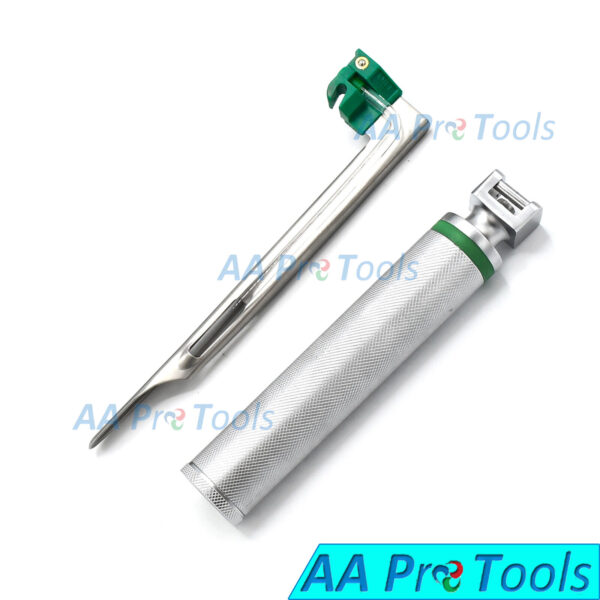 Fiber Optic Miller Laryngoscope Blade #3 with Handle EMT/ENT Set (Copy)