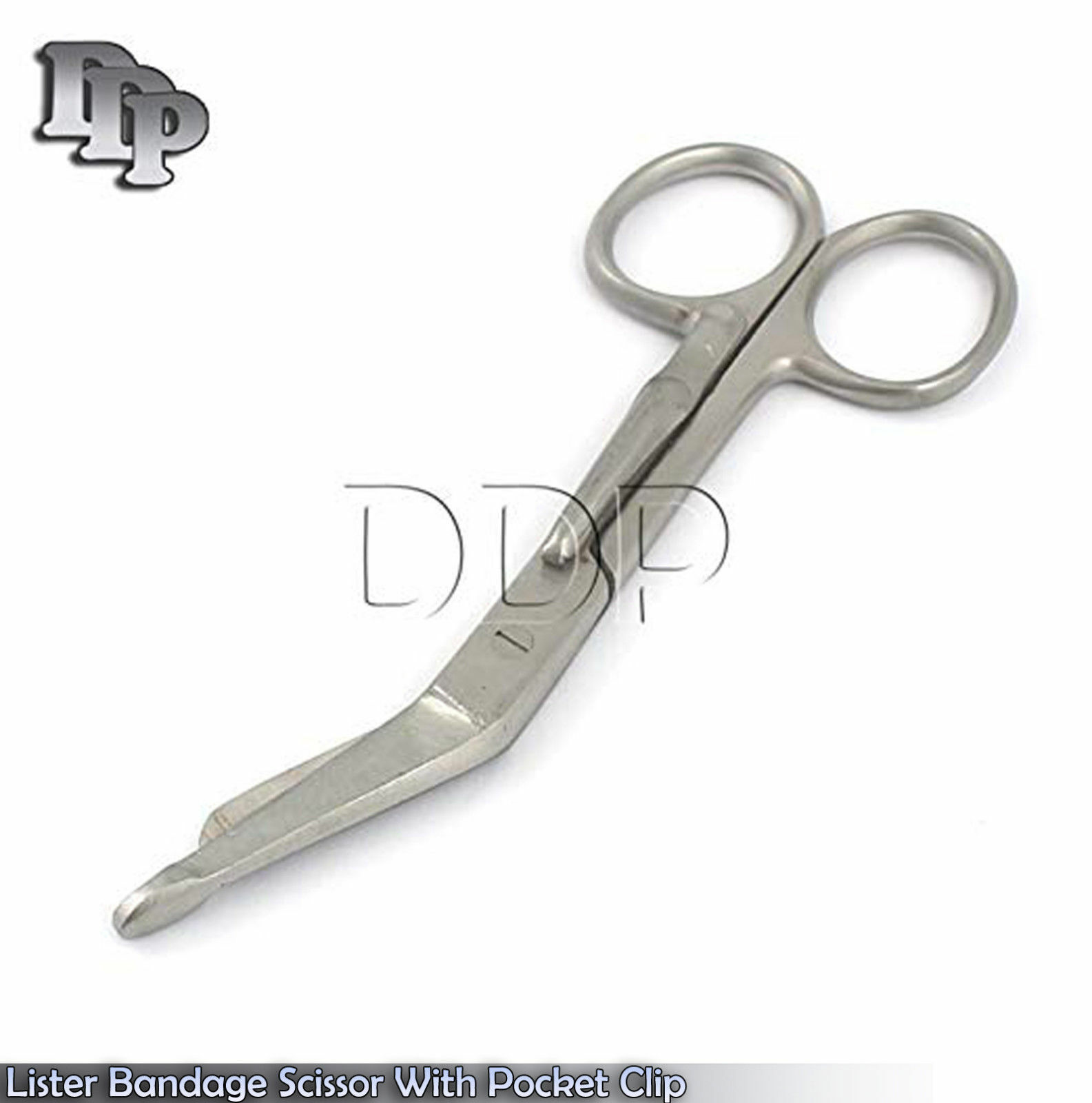 Lister-Bandage-Nurse-Scissors-45-With-Pocket-Clip-122864033322
