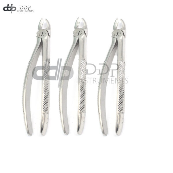 Lot Of 3 Pieces Dental Tooth Extracting Forceps #18 Surgical Dentist Instruments