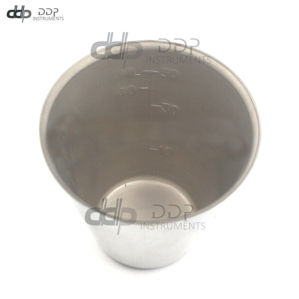 Medicine Cup Stainless Steel Medical Measuring Tool for Hospital & Homecare Use