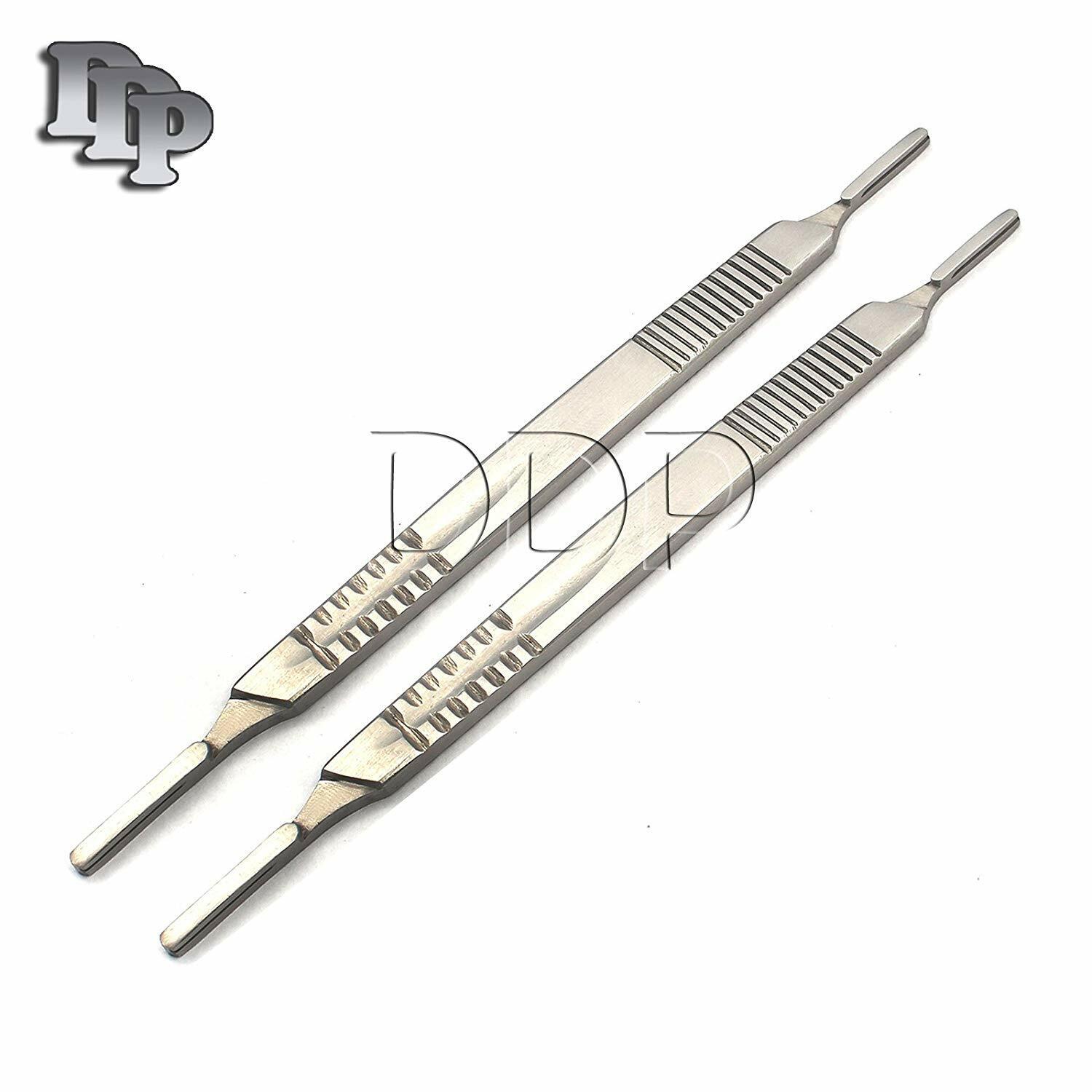 NEW-2-Surgical-Scalpel-Blade-Handle-Holder-3-4-two-in-one-fits-on-all-blade-372008579592