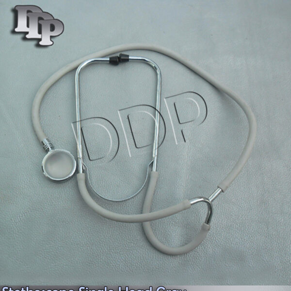 New Nurses Stethoscope Single Head Stethoscope Gray, B-786