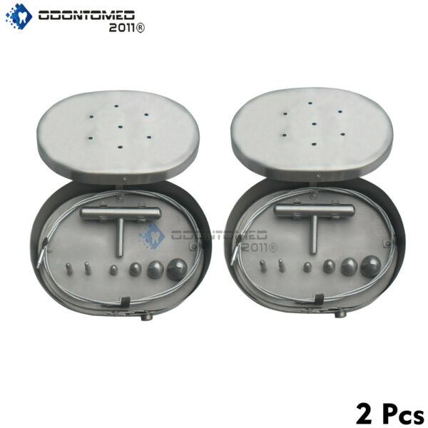 ODM 2 New NABATOFF Varicose Vein Stripper SET Veterinary, Surgical Instruments