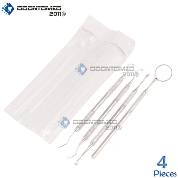 ODM Dental Tarter Calculus Scraper Mirror Tooth Scrapers Mirror Clean Hygienist