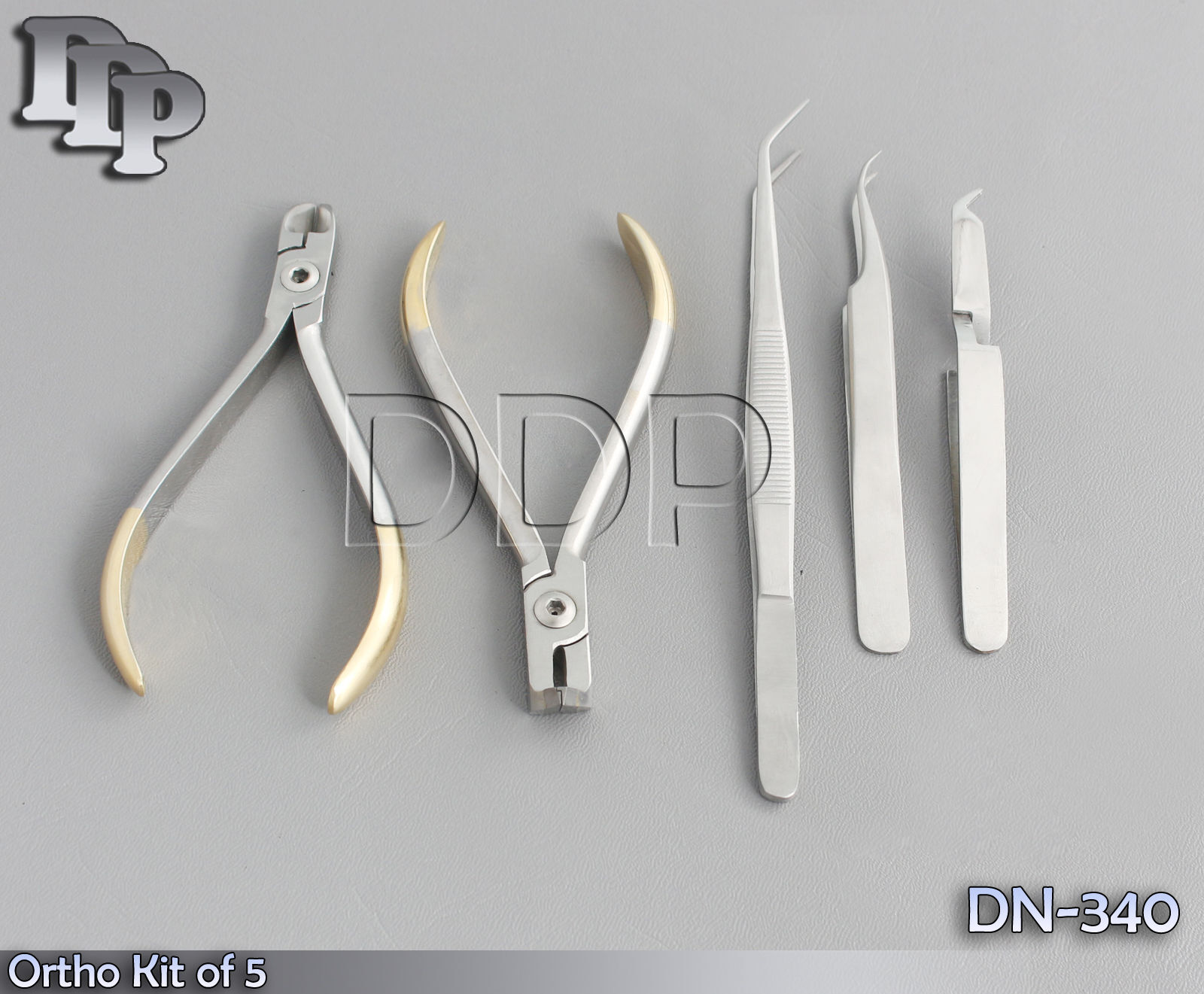 Ortho-Kit-of-5-Hard-Wire-CutterDistal-End-CutterBracket-Holding-Tweezer-DN-340-121985299512