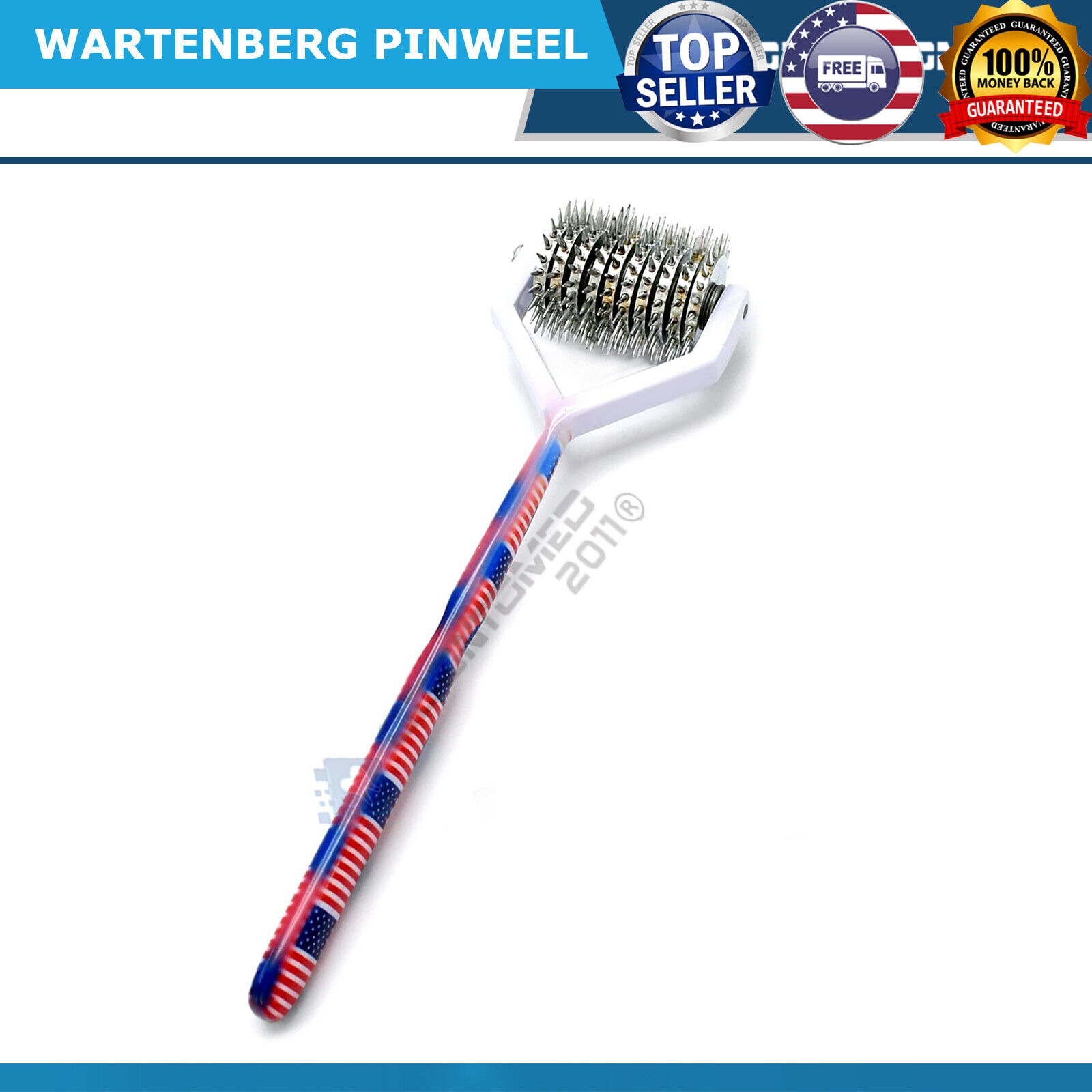 PROFESSIONAL-10-HEAD-OF-WARTENBERG-PIN-WHEEL-SKIN-TEST-AMERICAN-FLAG-PATTERN-125679207582-2