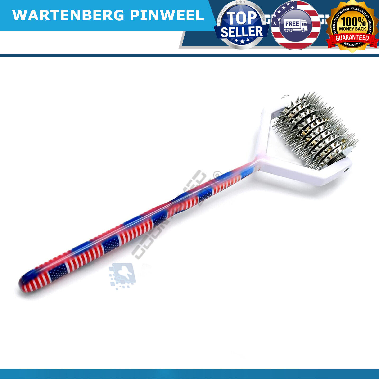 PROFESSIONAL-10-HEAD-OF-WARTENBERG-PIN-WHEEL-SKIN-TEST-AMERICAN-FLAG-PATTERN-125679207582-3