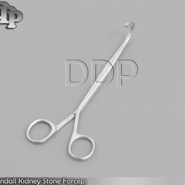 Randall Kidney Stone Forceps 7.5'' Full Curved Surgical Veterinary Instruments