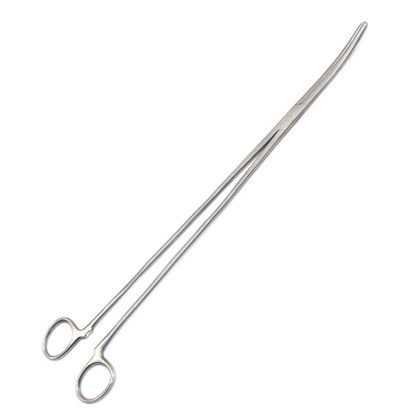 Rochester Pean Forceps Curved 24" HEMOSTAT Non-Locking Clamp