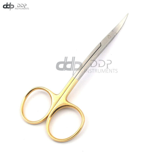 T/C La-Grange Scissors 11cm Gold Plated Dental Surgical Instruments