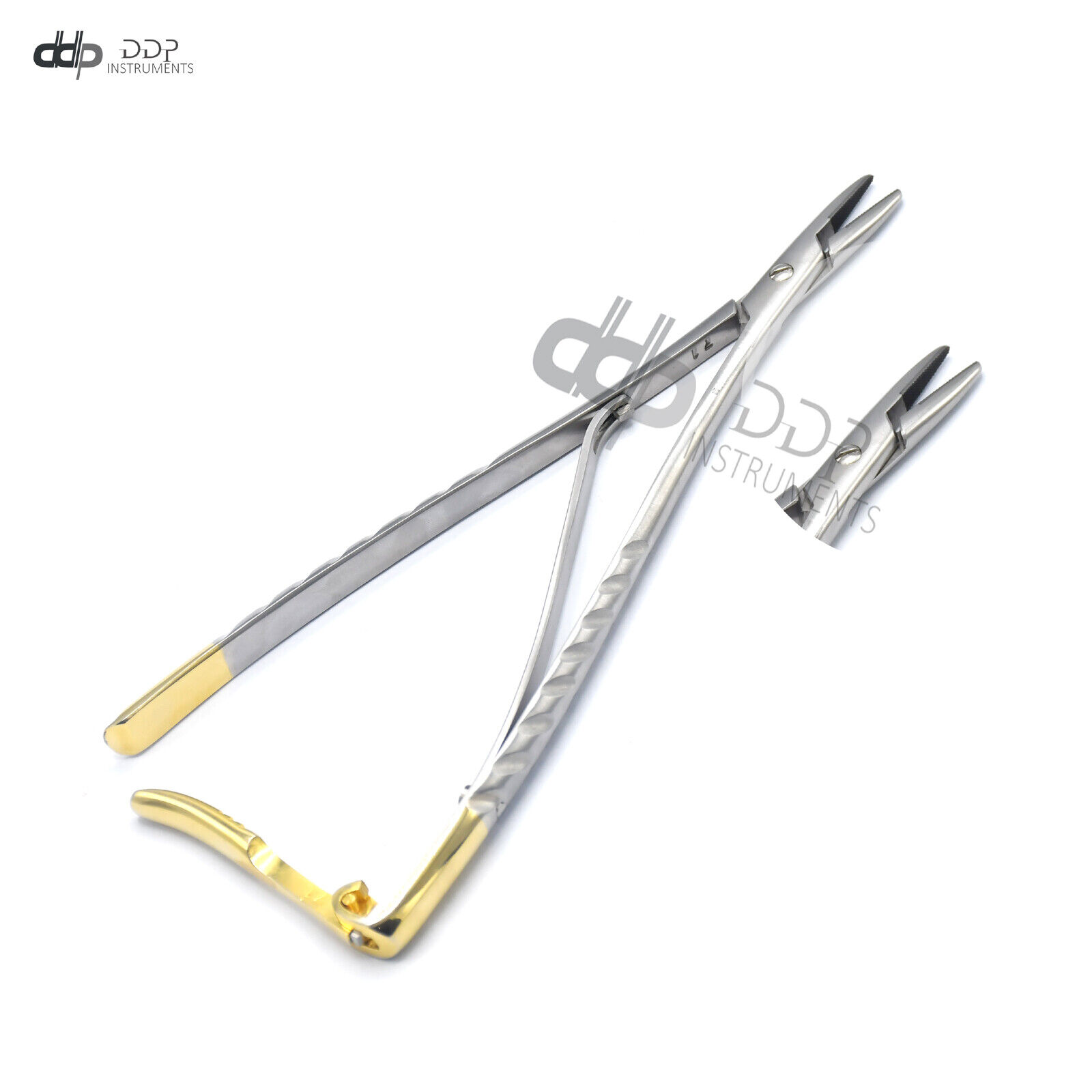 Tc-Zweifel-Needle-Holder-75-With-Hinged-Ratchet-Standard-Profile-Surgical-Ins-124337693332-2