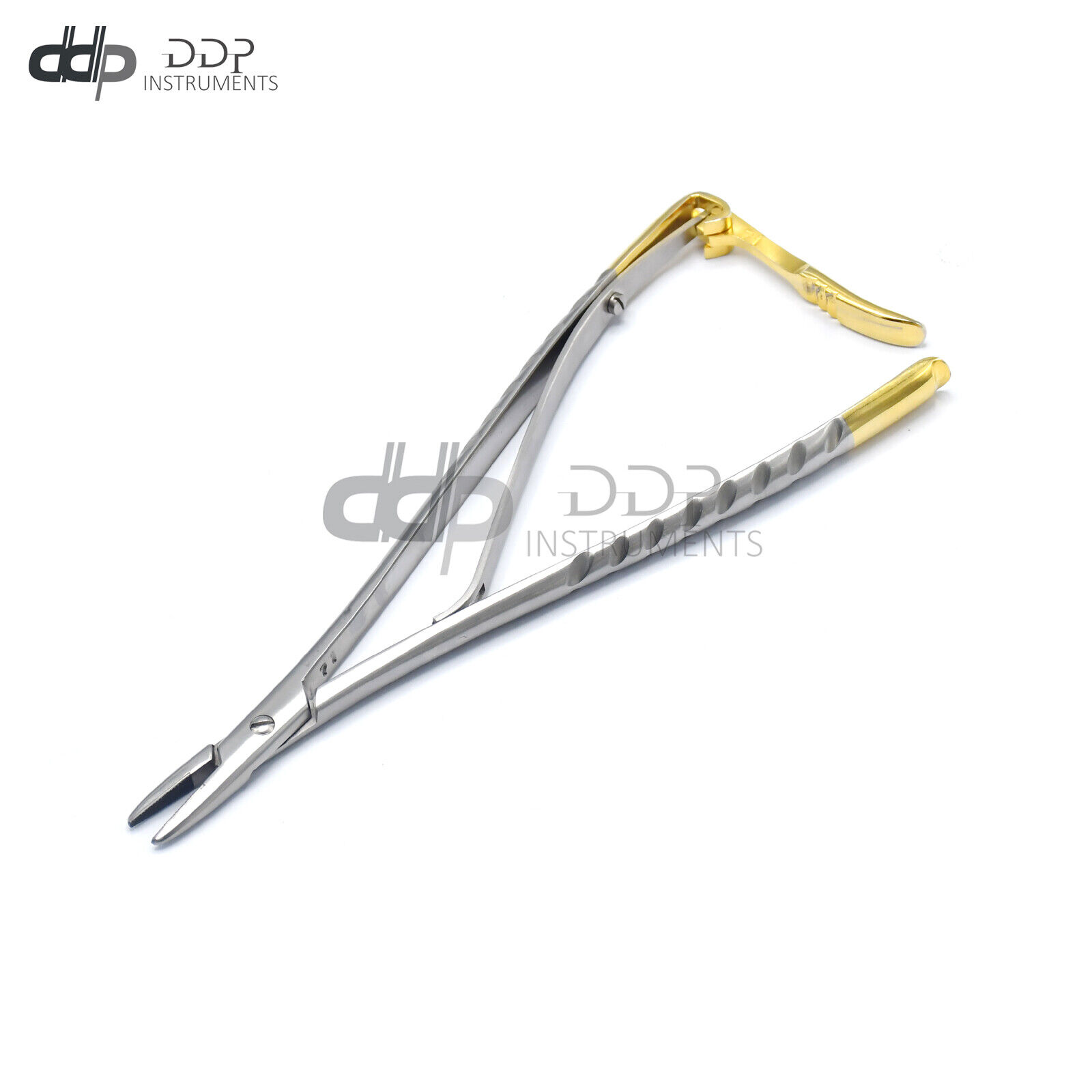 Tc-Zweifel-Needle-Holder-75-With-Hinged-Ratchet-Standard-Profile-Surgical-Ins-124337693332