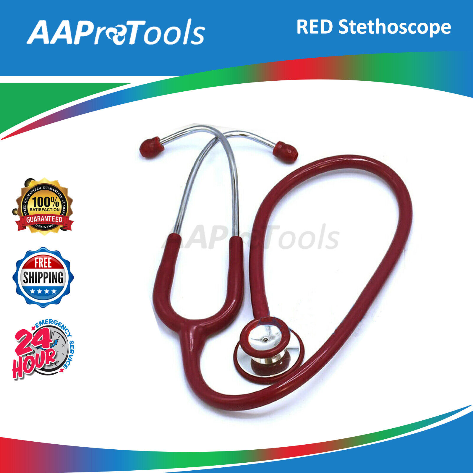 Variation-of-Pro-Medical-EMT-Dual-Head-Stethoscope-For-Doctor-Nurse-Vet-Student-Health-Care-255077265742-4f63