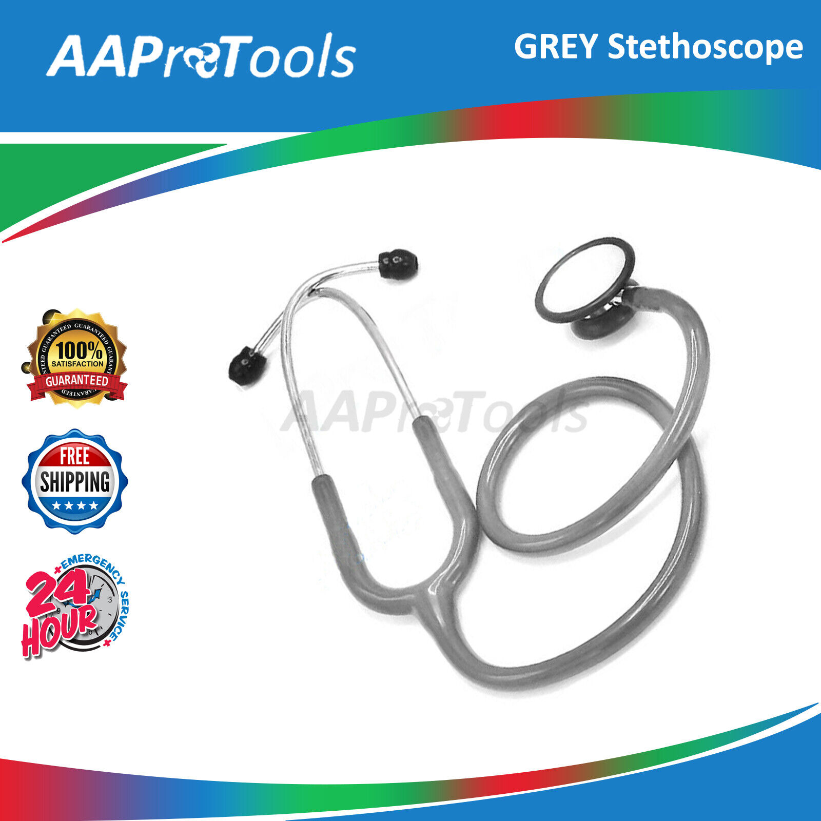 Variation-of-Pro-Medical-EMT-Dual-Head-Stethoscope-For-Doctor-Nurse-Vet-Student-Health-Care-255077265742-855f