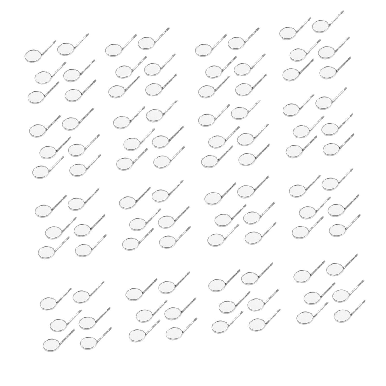 100-PCS-Dental-Mouth-Mirror-5-Plain-Dental-Instruments-372118897993