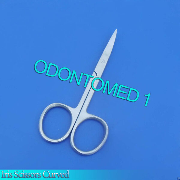 12 Iris Scissors 3.5" Curved Surgical Dental Instruments
