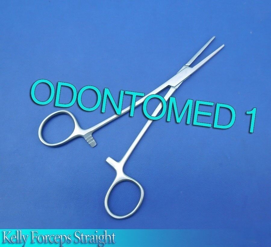 2-Kelly-Hemostat-Locking-Forceps-Straight-558-Surgical-Instruments-115578675273-2