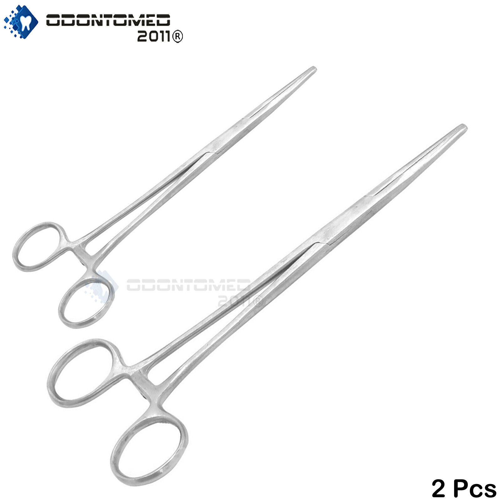 2-Kelly-Hemostat-Locking-Forceps-Straight-6510-Surgical-Instruments-134297311773
