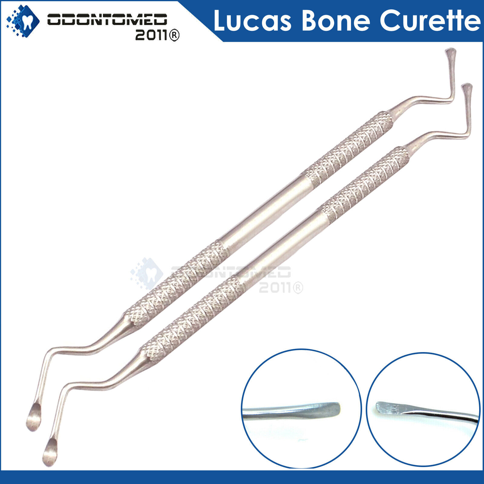 2-Pcs-Lucas-curette-86-Periodontal-Bone-Curettes-Dental-Surgical-Instruments-125578186743