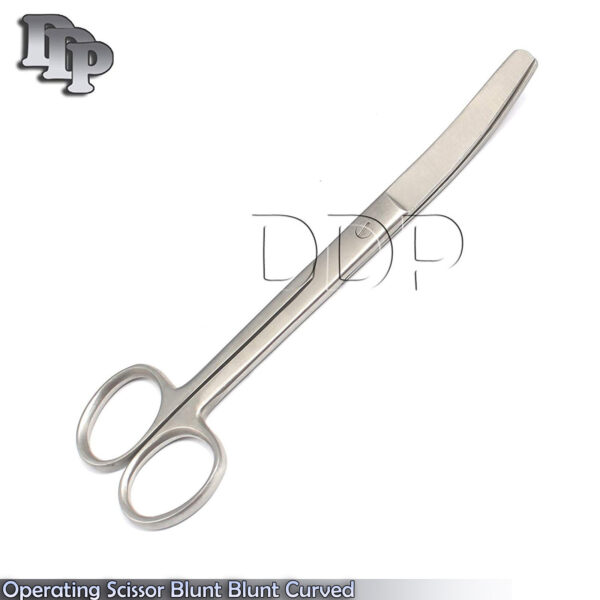 2 Pieces Of Operating Dissecting Scissor 4.5" Blunt Blunt Curved Surgical Instru