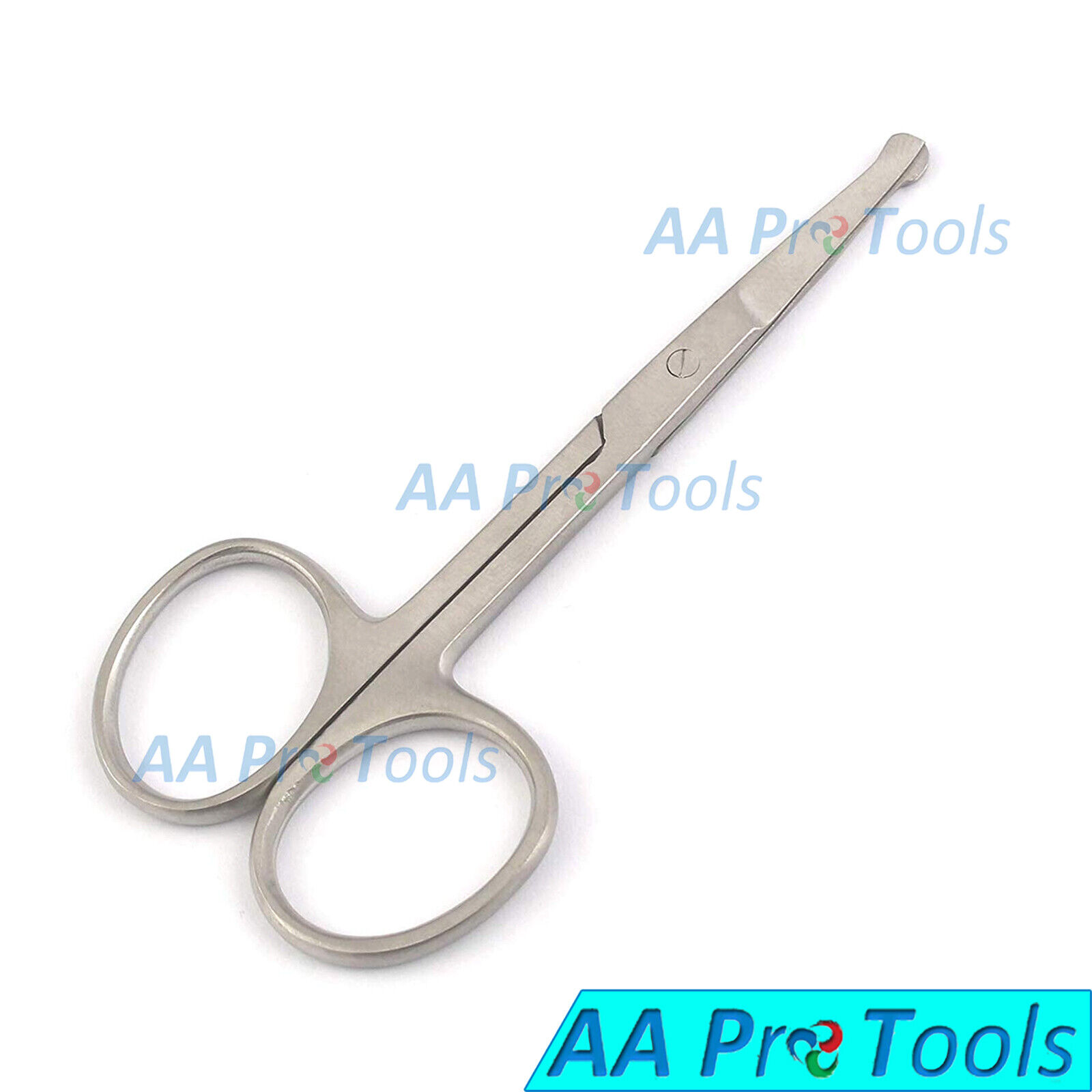 2pc-Combo-Set-45-Straight-Curved-Mustache-Nose-Hair-Scissors-w-Safety-Tips-254966471873-3