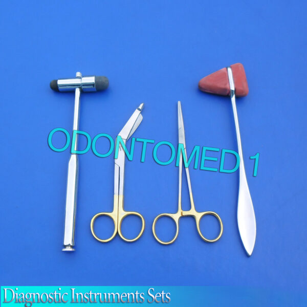 4 PCS DIAGNOSTIC INSTRUMENT SETS Chiropractic Physical DS-716