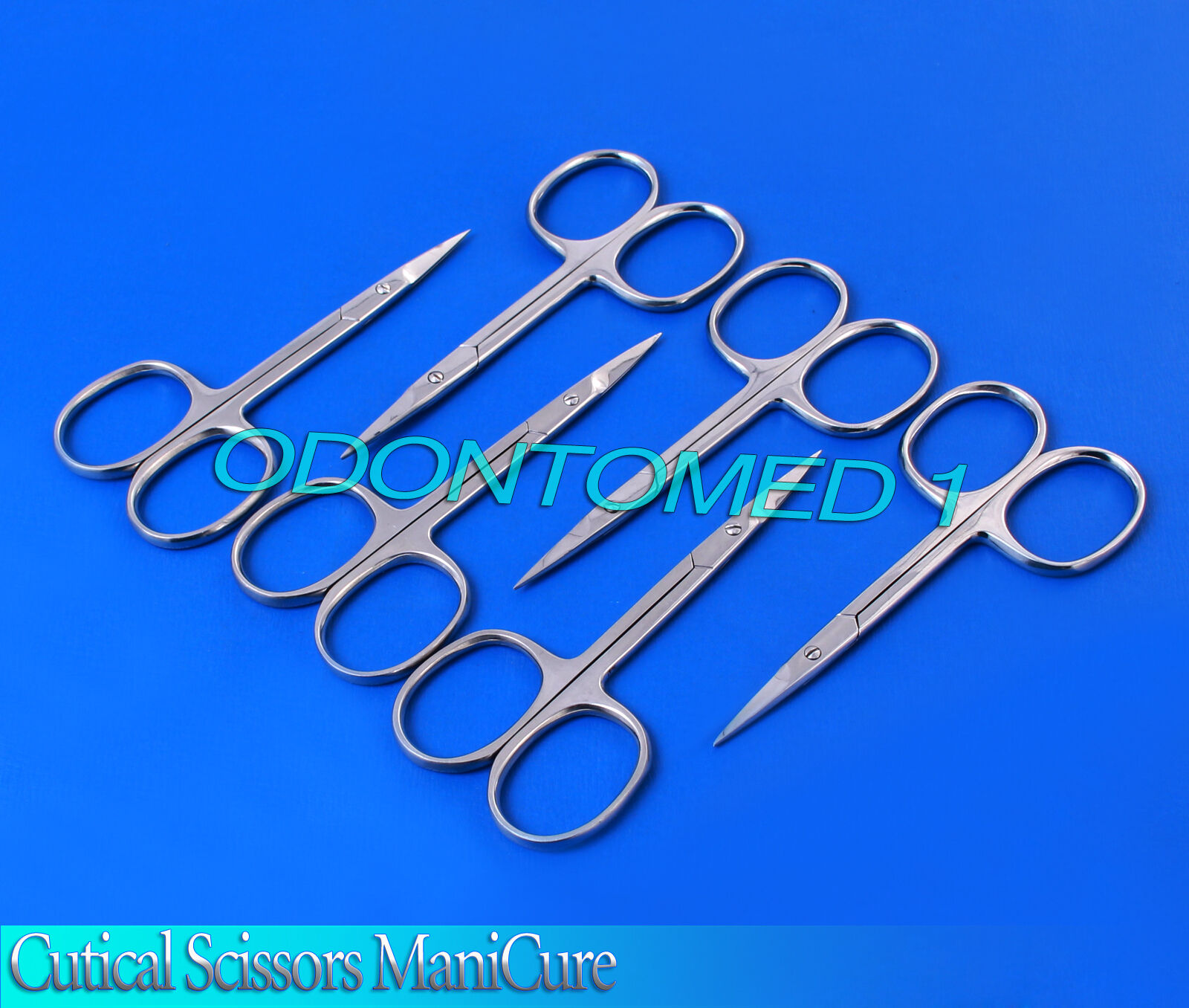 6-CUTICAL-SCISSORS-MANICURE-PEDICURE-NAIL-SEWING-EMBROIDERY-35-STRAIGHT-121553974723