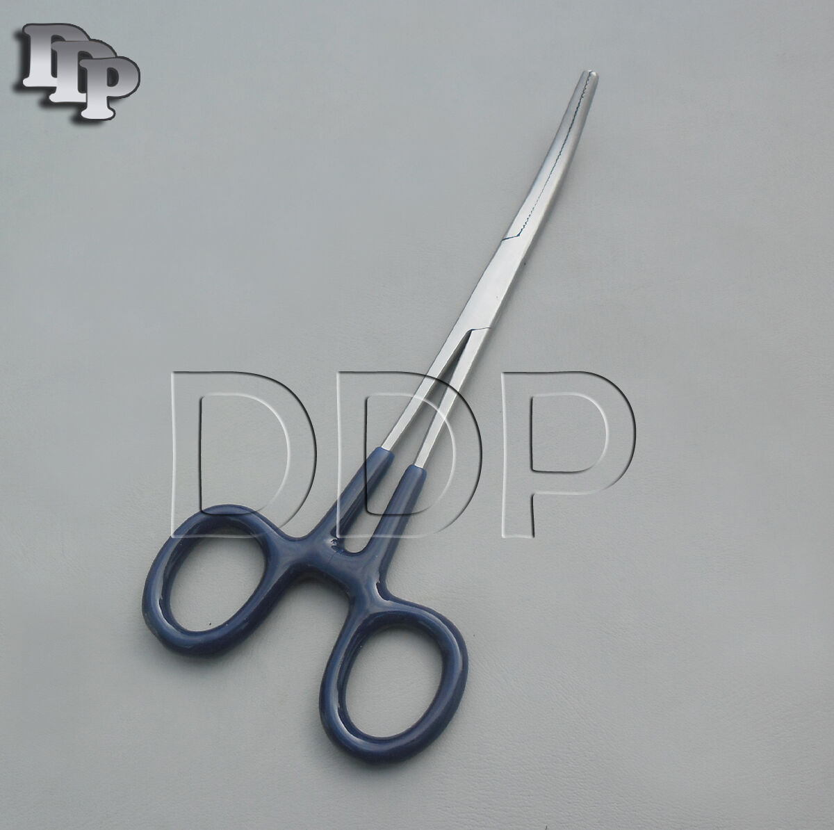 6-Hemostat-Pean-Forceps-Surgical-Instruments-Blue-Dep-Handle-55-Curved-371249373593-3