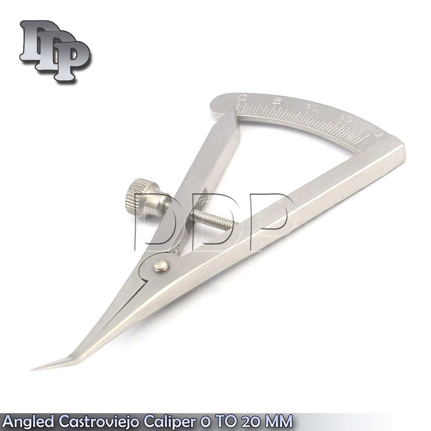 Angled-Castroviejo-Caliper-0-TO-20-MM-325-83cm-Surgical-Dental-Instruments-121233107343