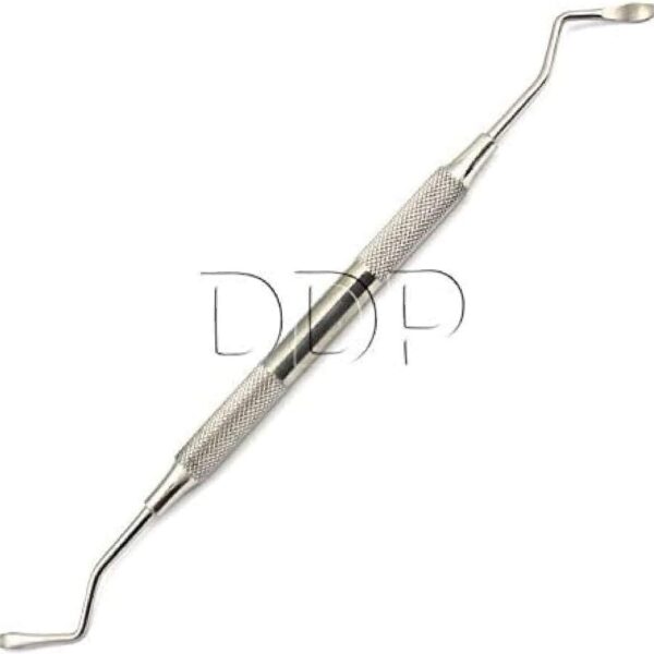 Dental Bone Scraper Curved Blade Dental Grafting Surgical Implant Instruments
