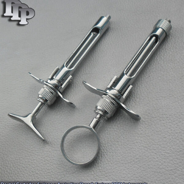 Dental Cartridge Syringe + Aspirating Breech Syringe Dental Instruments
