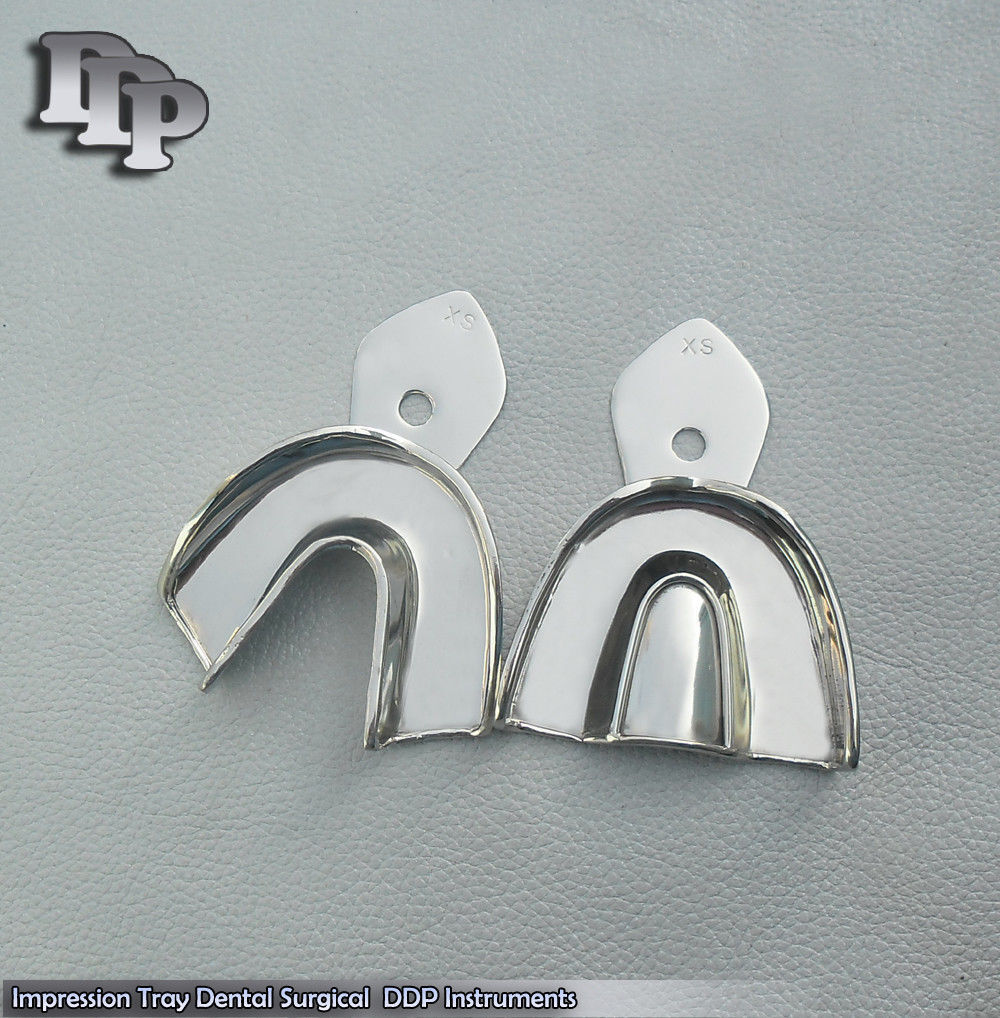 Dental-Impression-Trays-Solid-Set-Of-2-pcs-XL-Size-Surgical-Instruments-111235710143-2