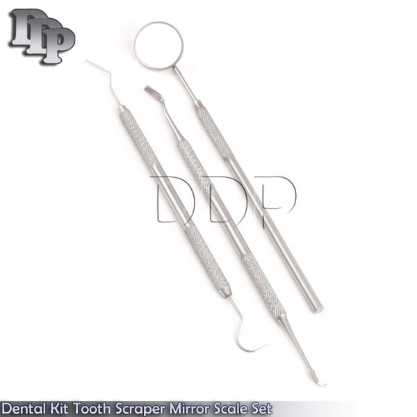 Dental Kit Tooth Scraper Mirror Scale Set Tartar Calculus Plaque Remover,PR-0065