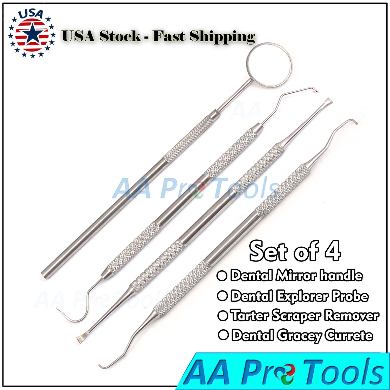 Dental-Tooth-Cleaning-Kit-Dentist-Scraper-Pick-Calculus-Plaque-Remover-Pr-355-254924670483