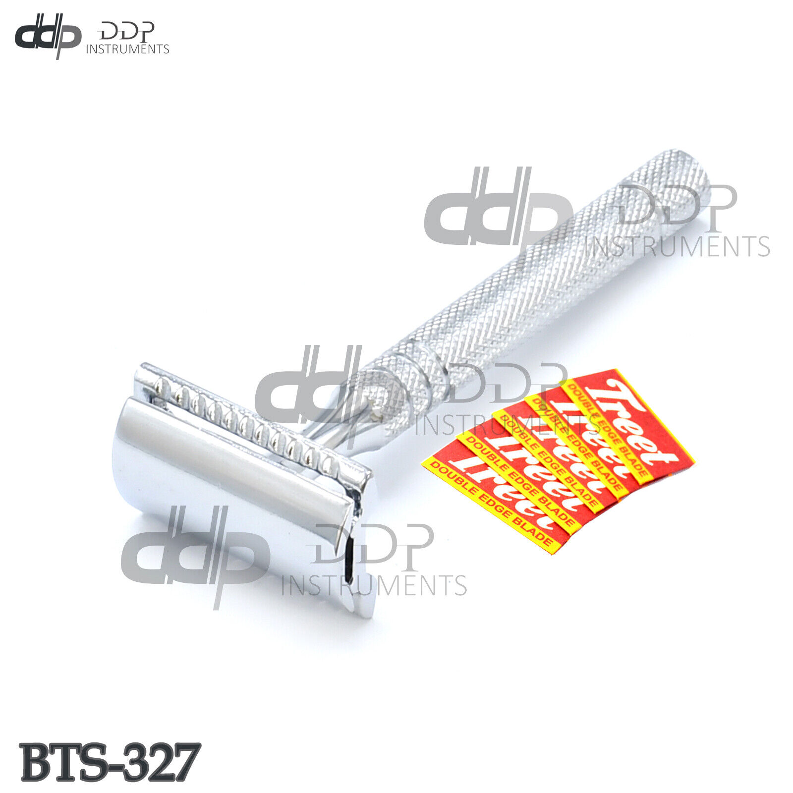 Double-Edge-Safety-Razor-Butterfly-Opening-Men-Shaving-Clean-With-Blades-BTS-327-124063324343