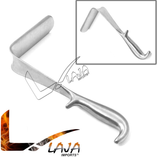 Doyen Vaginal Retractor 4.5 X 12.5 X 25 CMS Stainless Steel