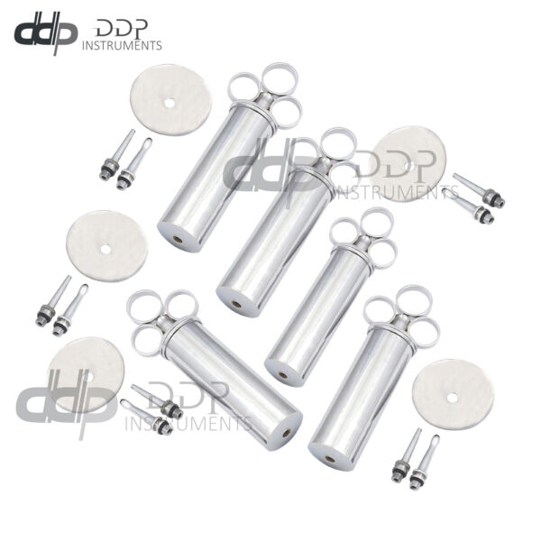 Ear Wax Removal Syringe 2-8 Oz Brass With Chrome Finish Ideal For Household,Emt