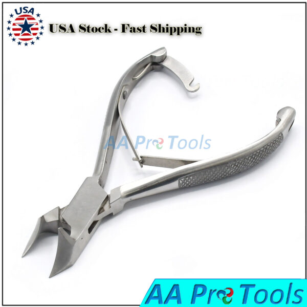 HEAVY DUTY THICK INGROWN TOENAIL CLIPPERS MOON CUTTER PODIATRY CHIROPODIST TOOL