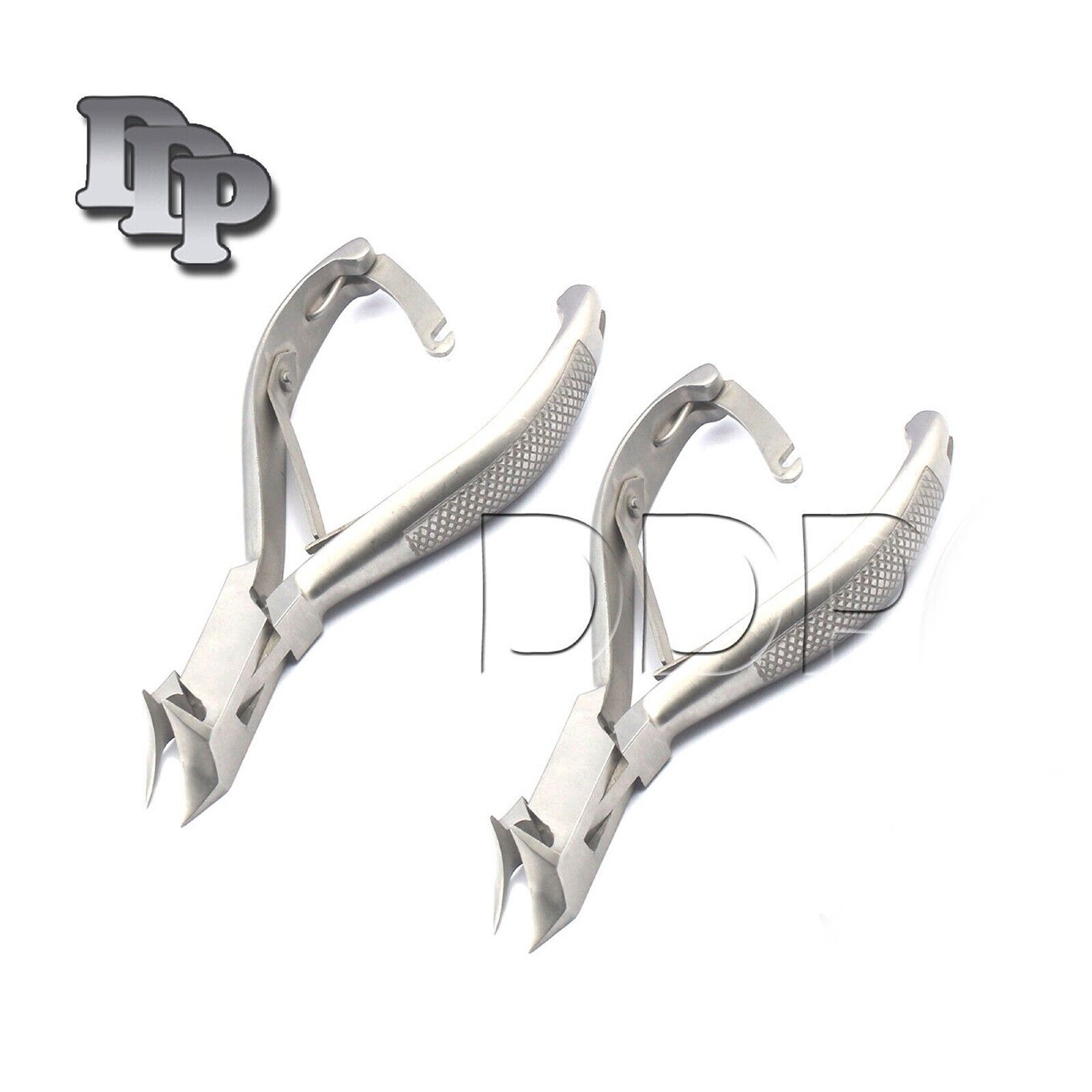 Lot-Of-2-Pieces-Toe-Nail-Clipper-Cutter-Pedicure-Moon-Shape-EXCELLENT-125661590323