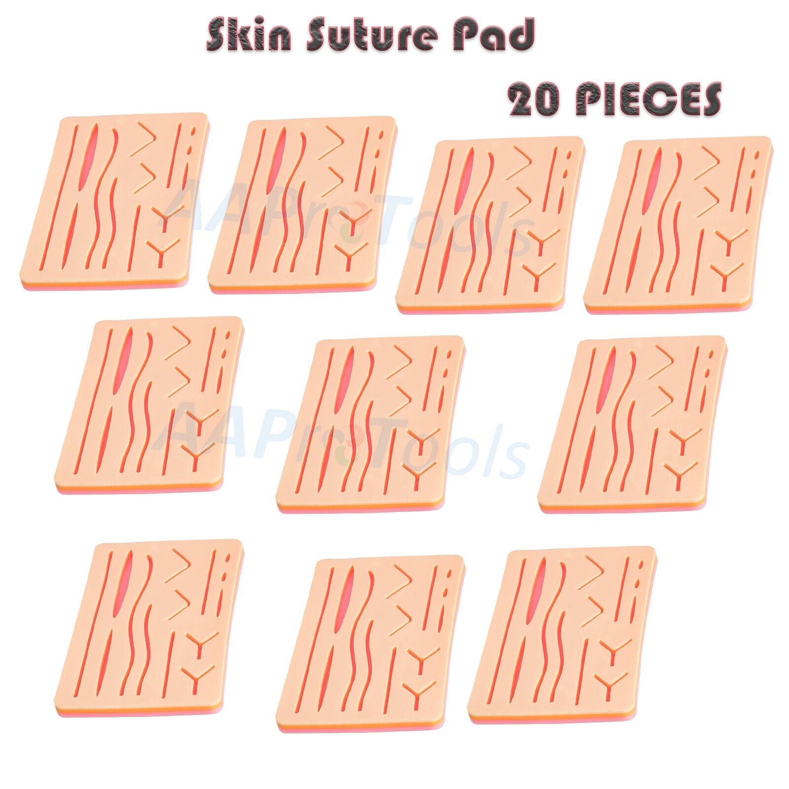 Medical-Fake-Skin-Suture-Practice-Silicone-Pad-Wound-Simulated-Training-DS-1356-256027922153