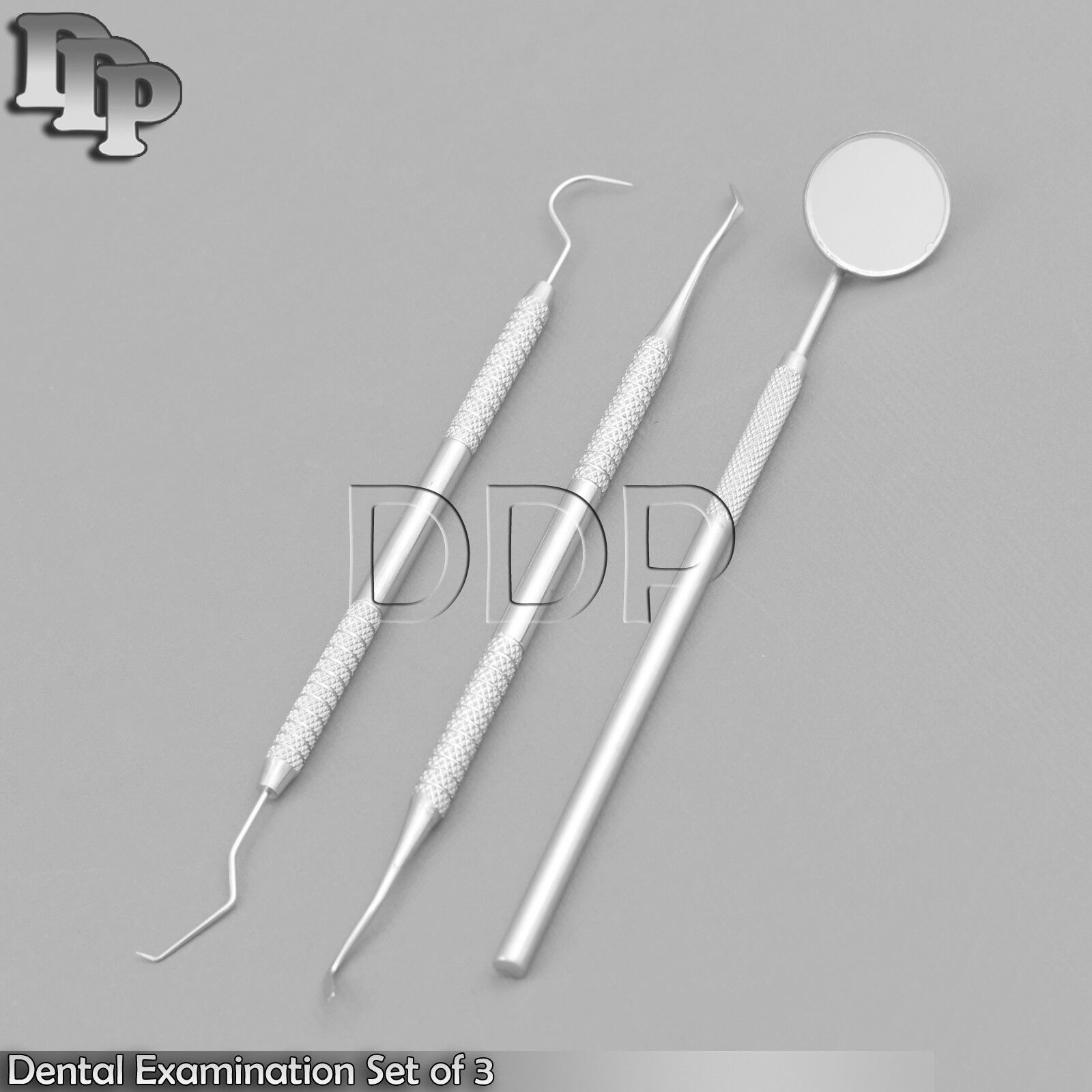 Mirror-5-Explorer2317-Heidemann-Spatula-Dental-Examination-Set-of-3-Pcs-372193436073