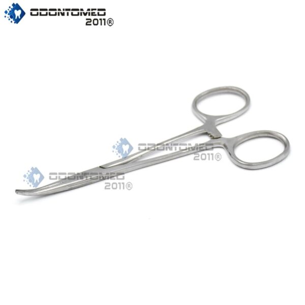 New 5" Curved Hemostat Forceps Locking Clamps - Stainless Steel