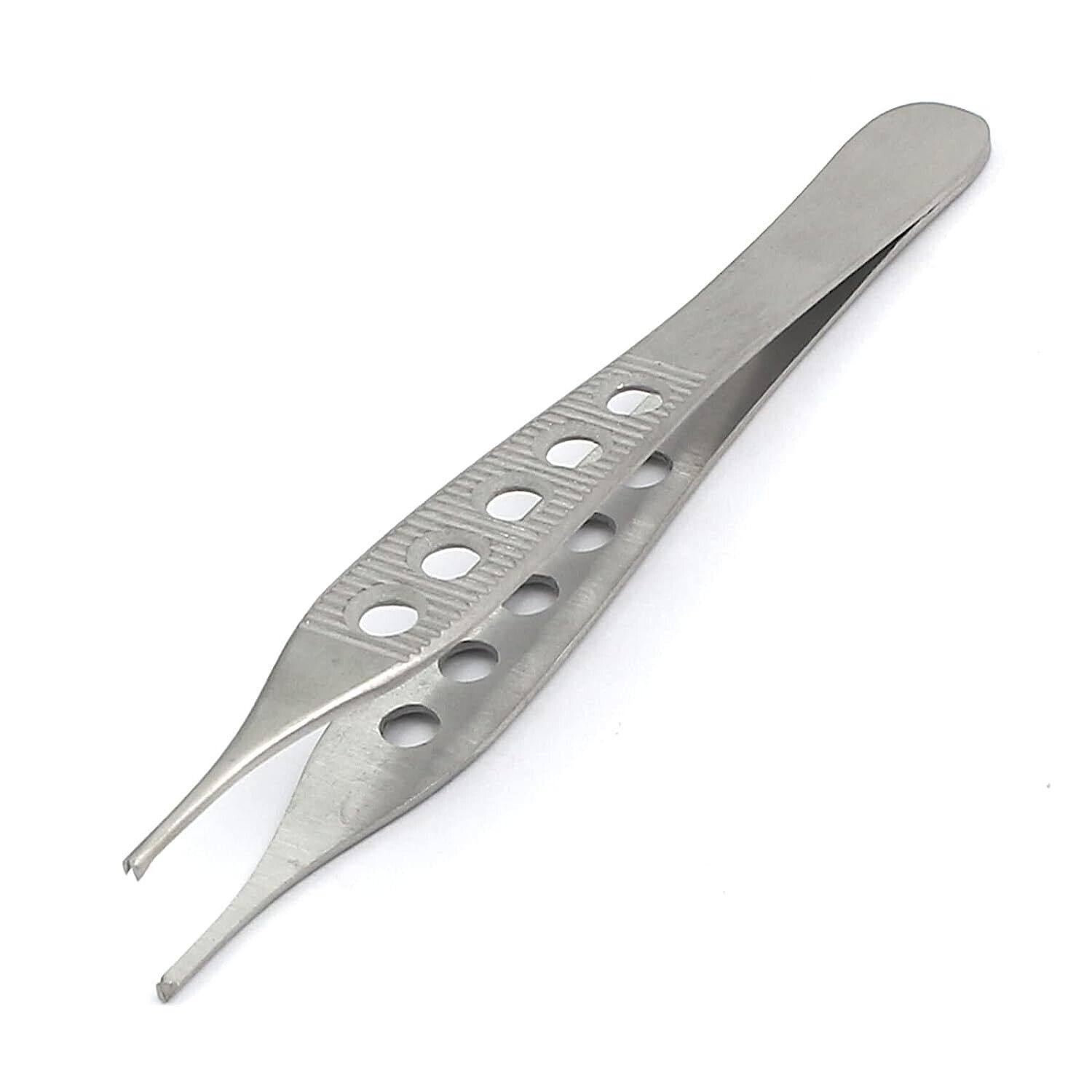 New-Adson-Forceps-475-Fine-Point-with-Fenestrated-Handle-1X2-Teeth-371576160883